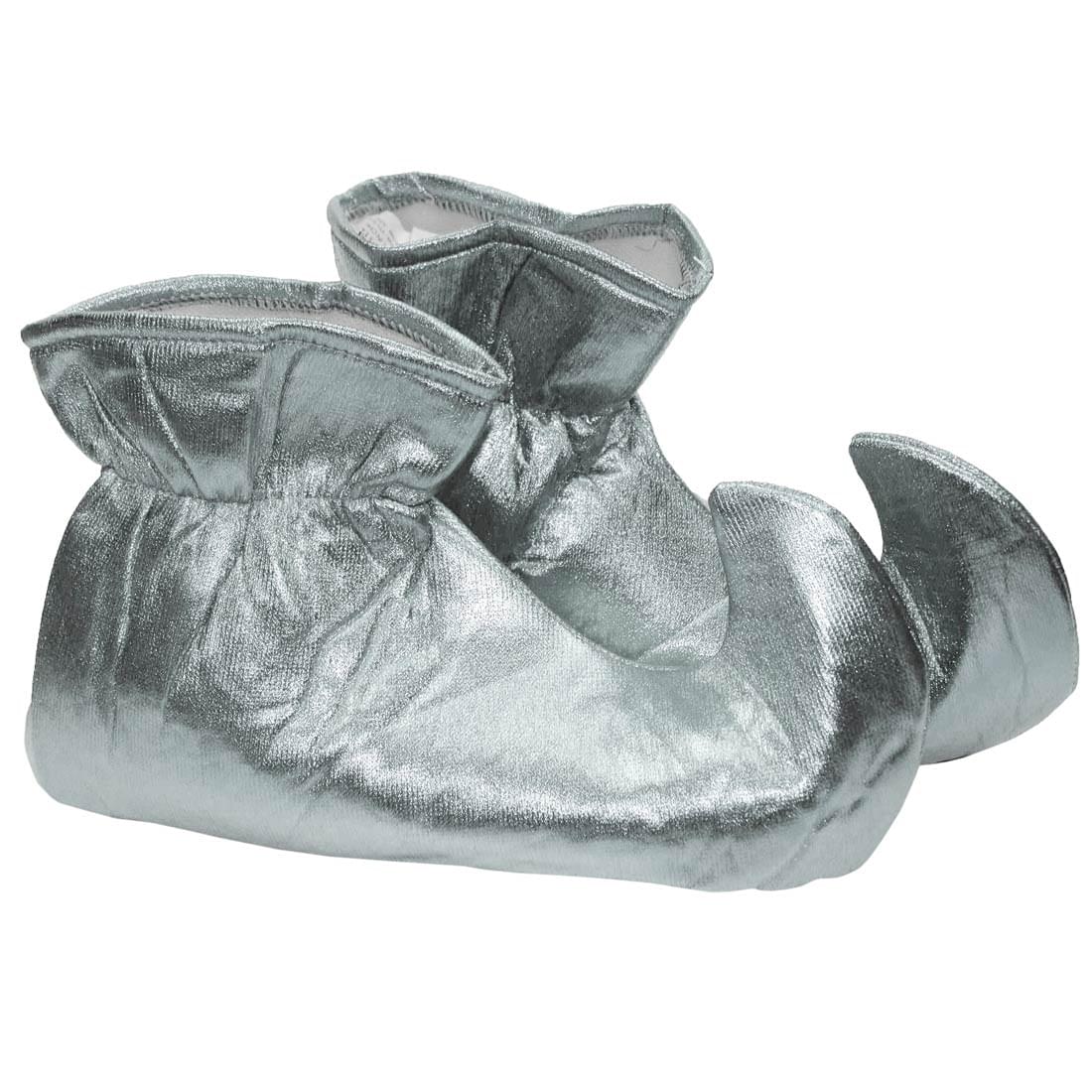 Christmas Elf Cloth Costume Shoes: Silver