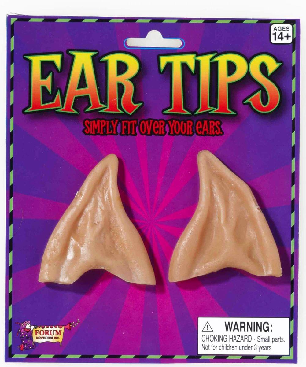 Pointed Beige Costume Ear Tips