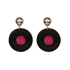 50's Record Costume Earrings