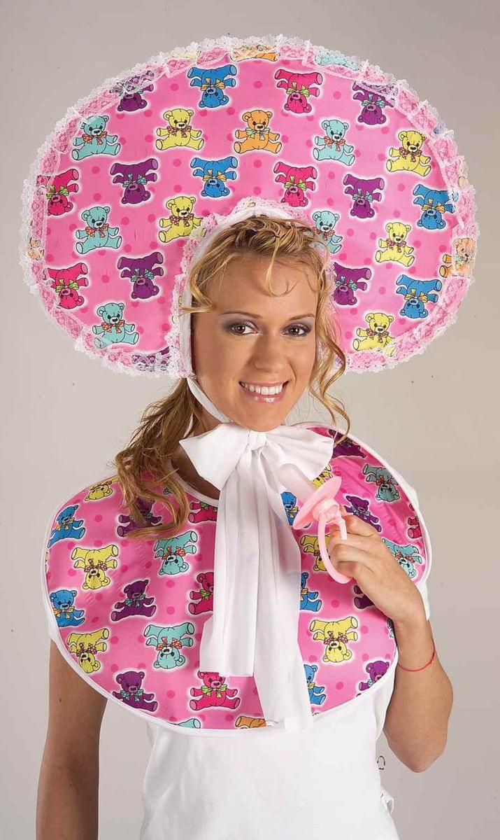 Baby Girl Pink Adult Costume Kit