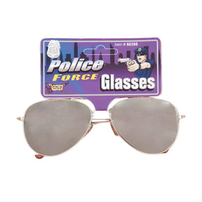 Police Mirrored Costume Sunglasses