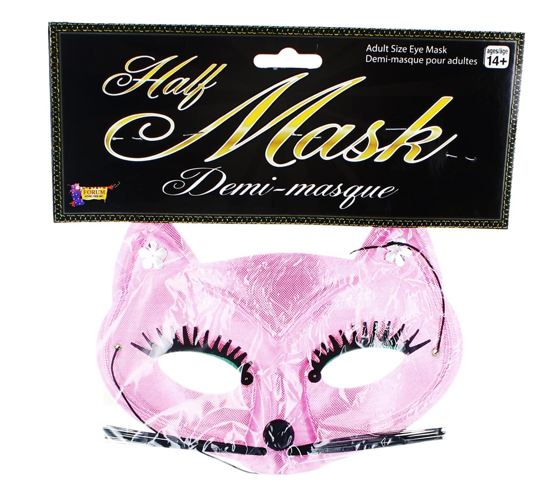 Pink Panther Half Mask Costume Accessory Adult