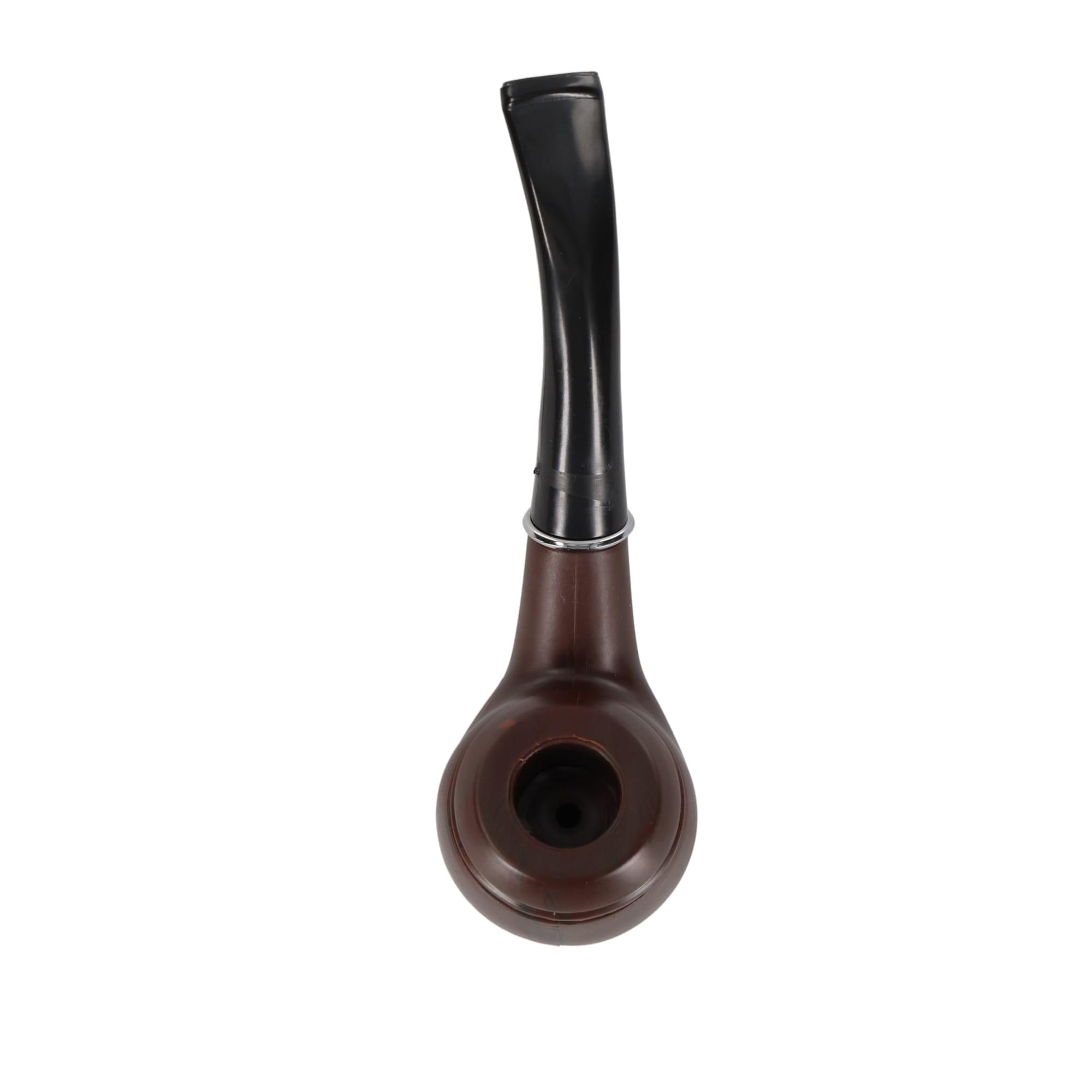 Vintage Black Wood Costume Tobacco Pipe