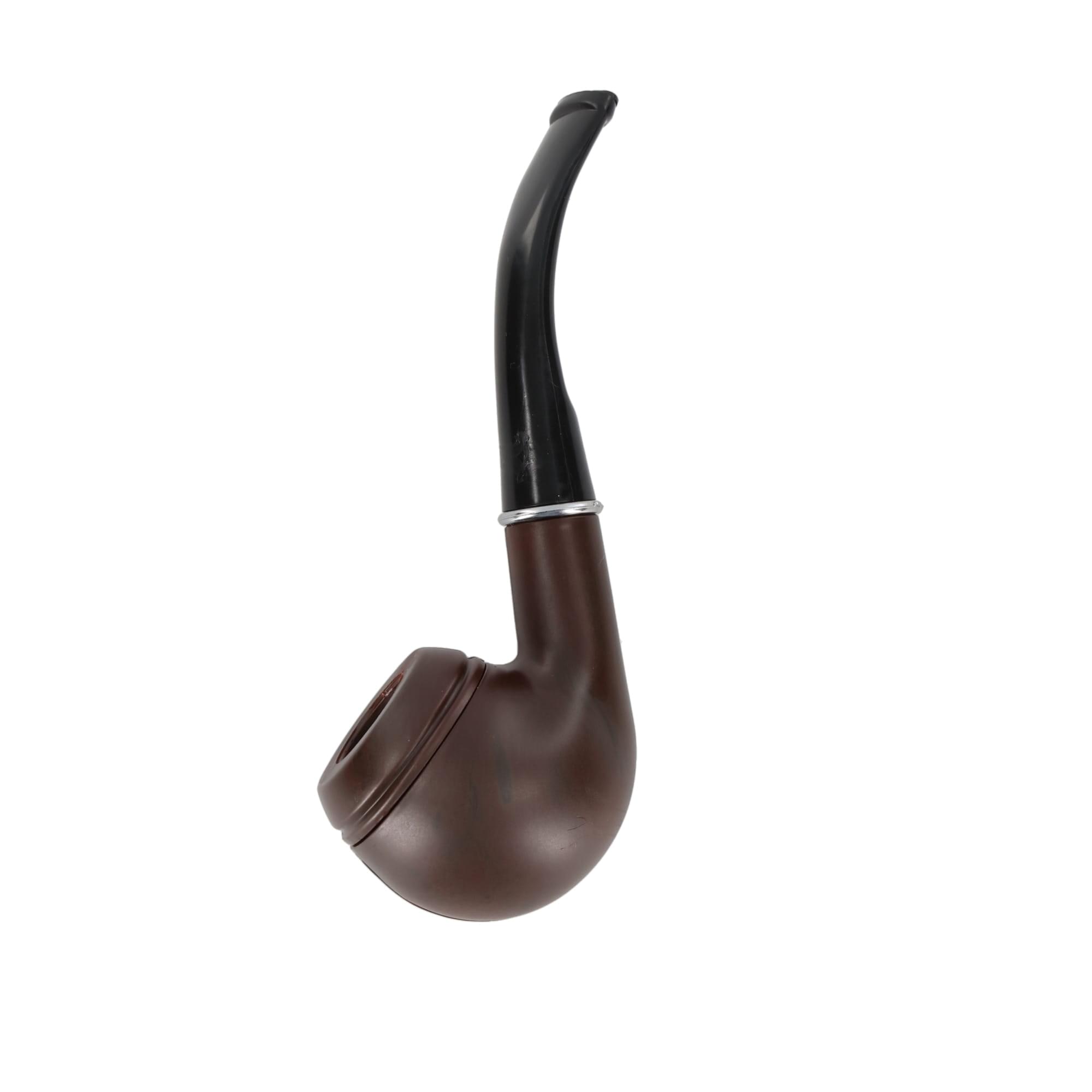 Vintage Black Wood Costume Tobacco Pipe