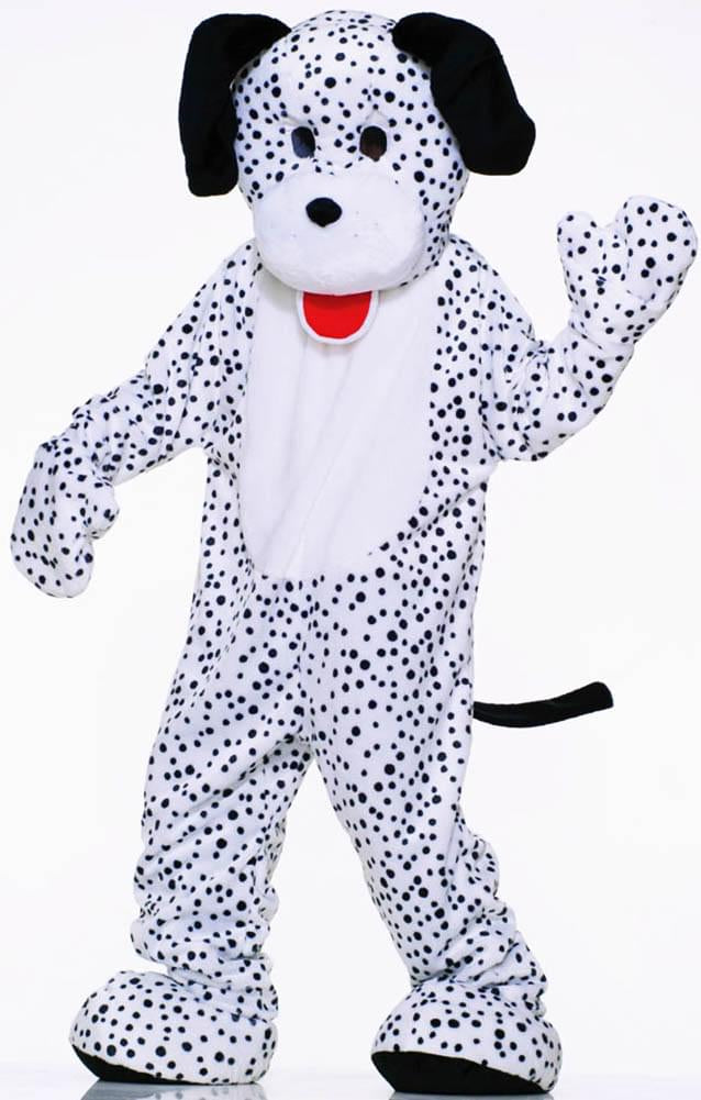 Deluxe Plush Dalmation Adult Mascot Costume