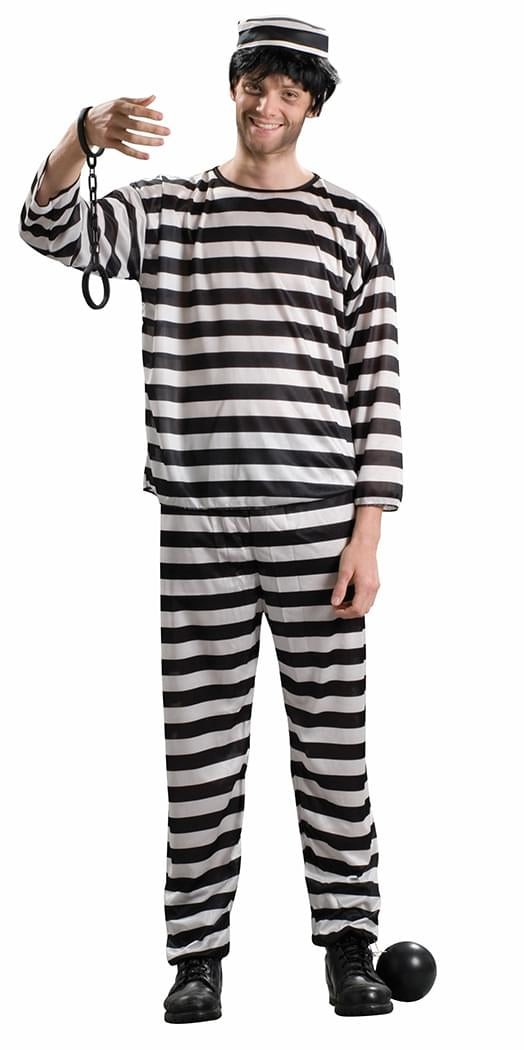 Prisoner Costume Adult Men
