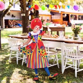 Circus Clown Princess Dress Costume Child