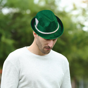 Green Octoberfest Adult Costume Hat