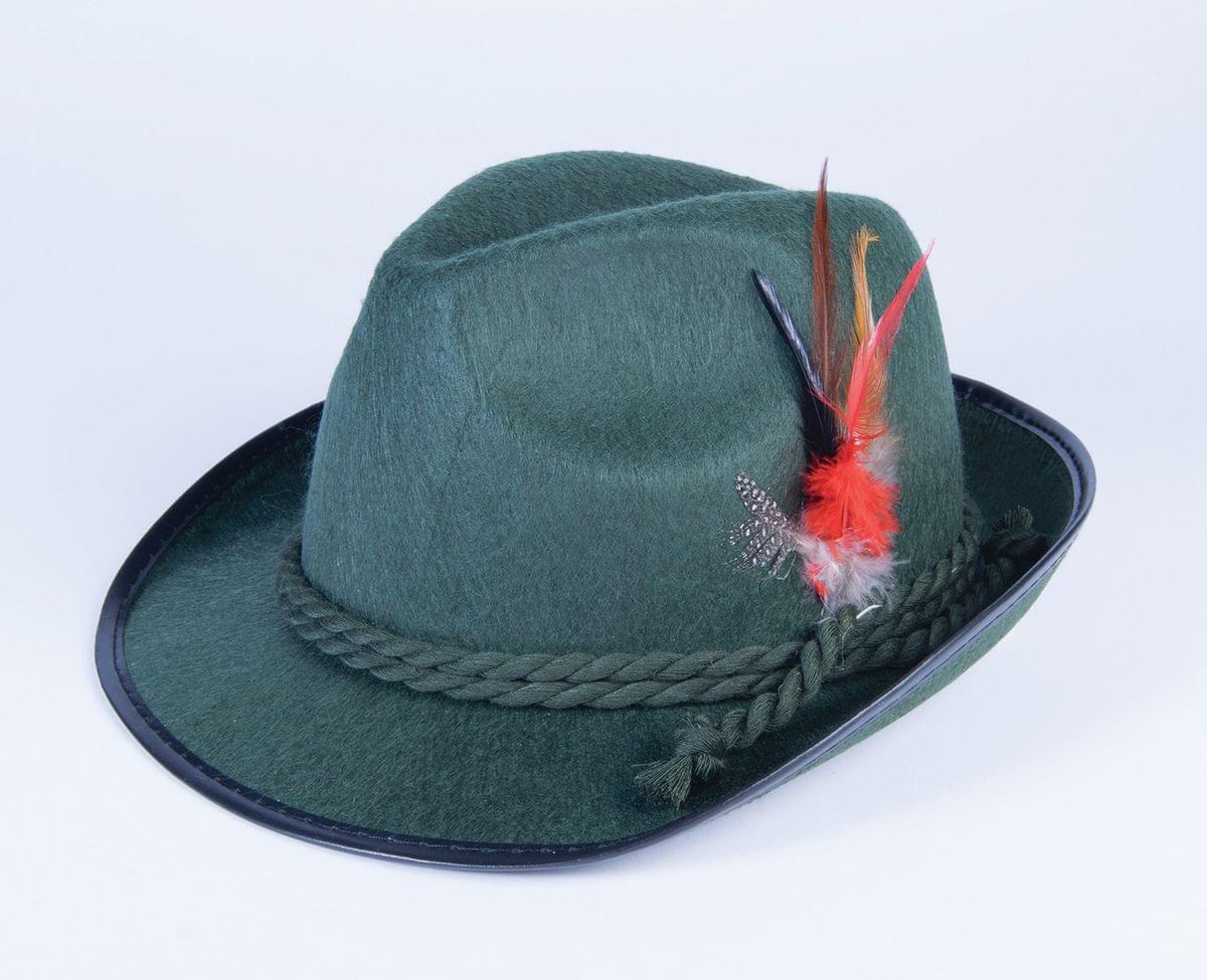 Deluxe Green Octoberfest Adult Costume Hat