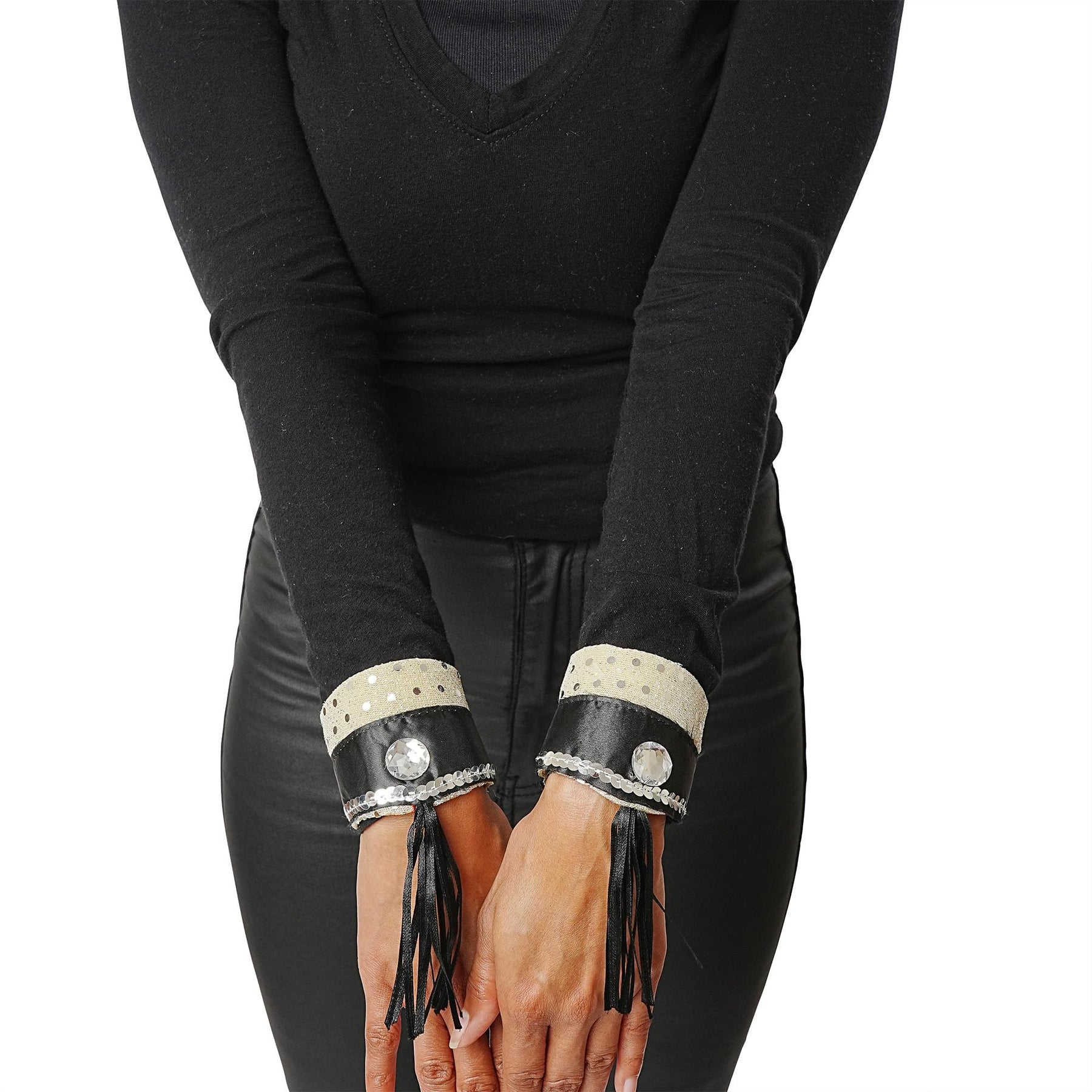 Cat Adult Costume Set - Headpiece, Tail, Collar, & Cuffs