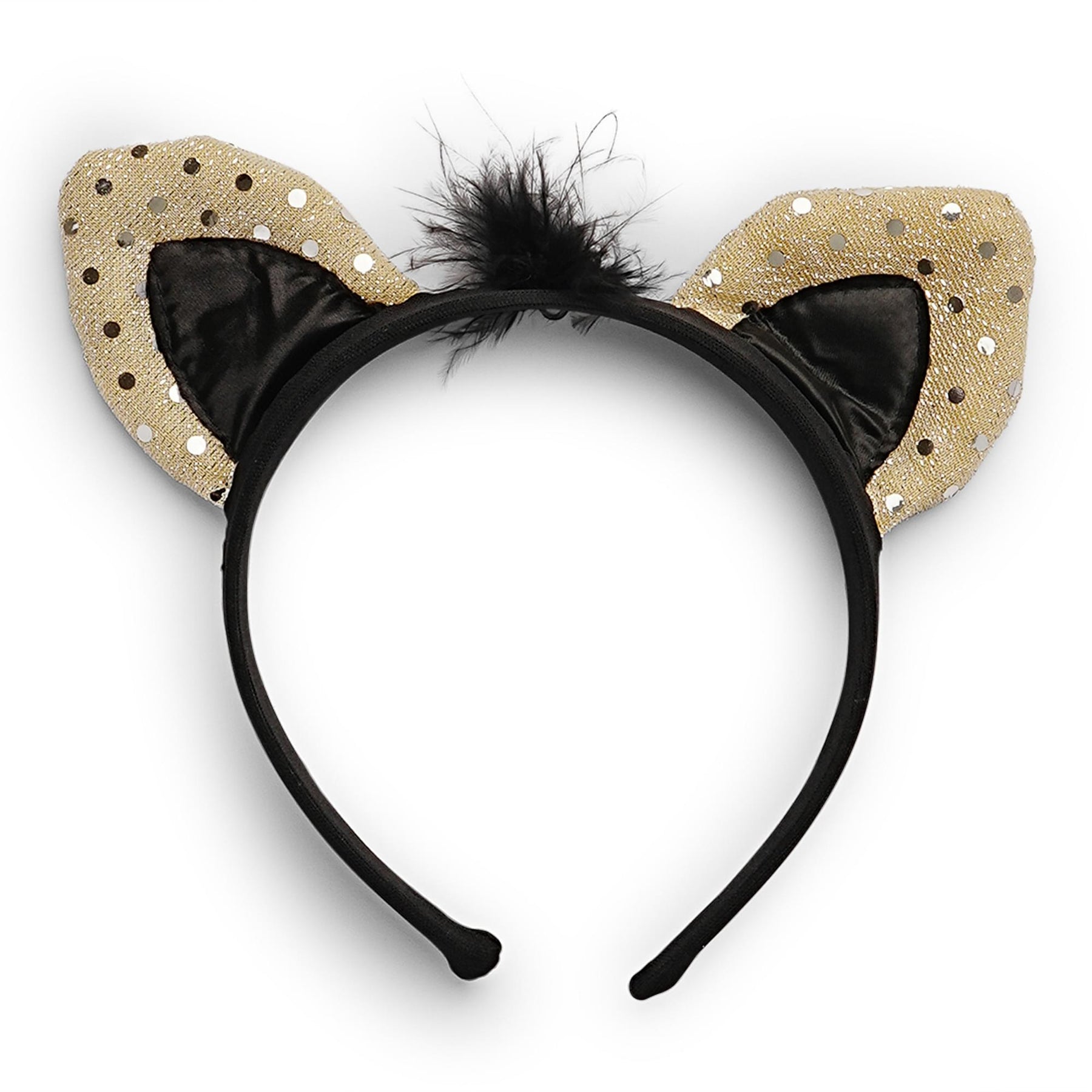 Cat Adult Costume Set - Headpiece, Tail, Collar, & Cuffs