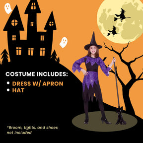 Spider Witch Child Costume