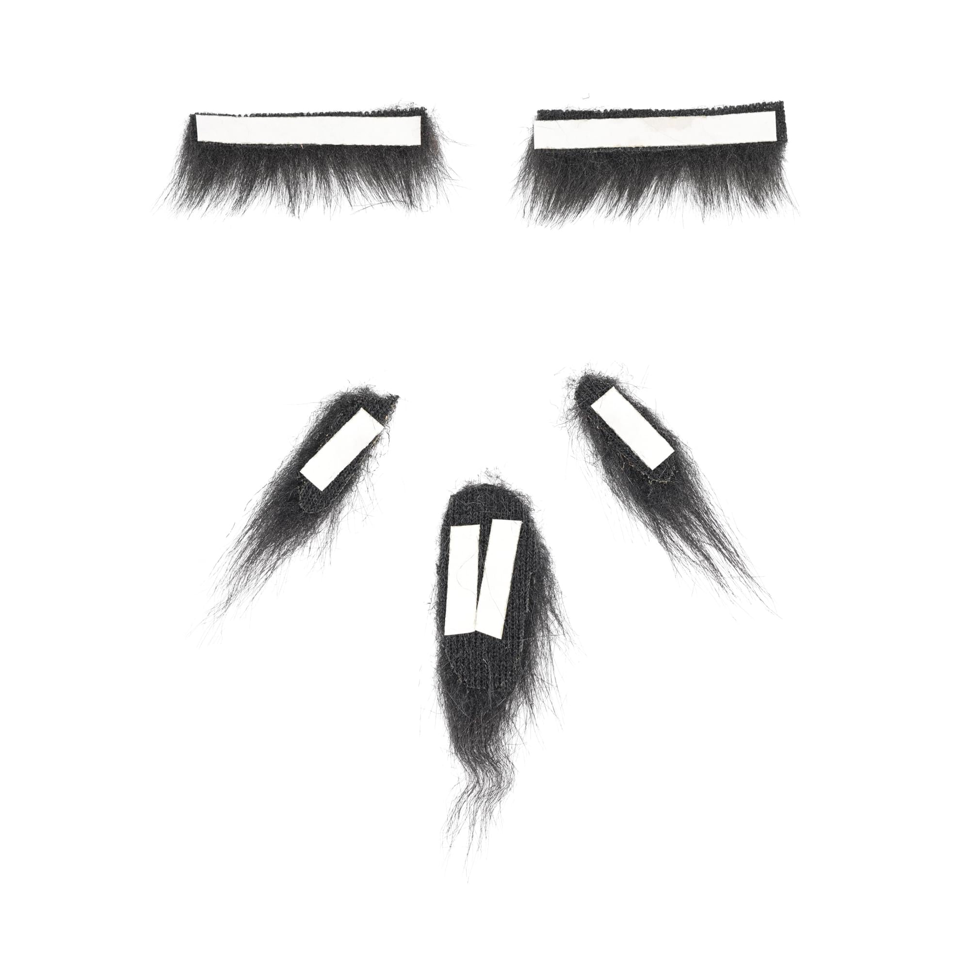 Confucius Eyebrows, Moustache & Beard Costume Accessory Set