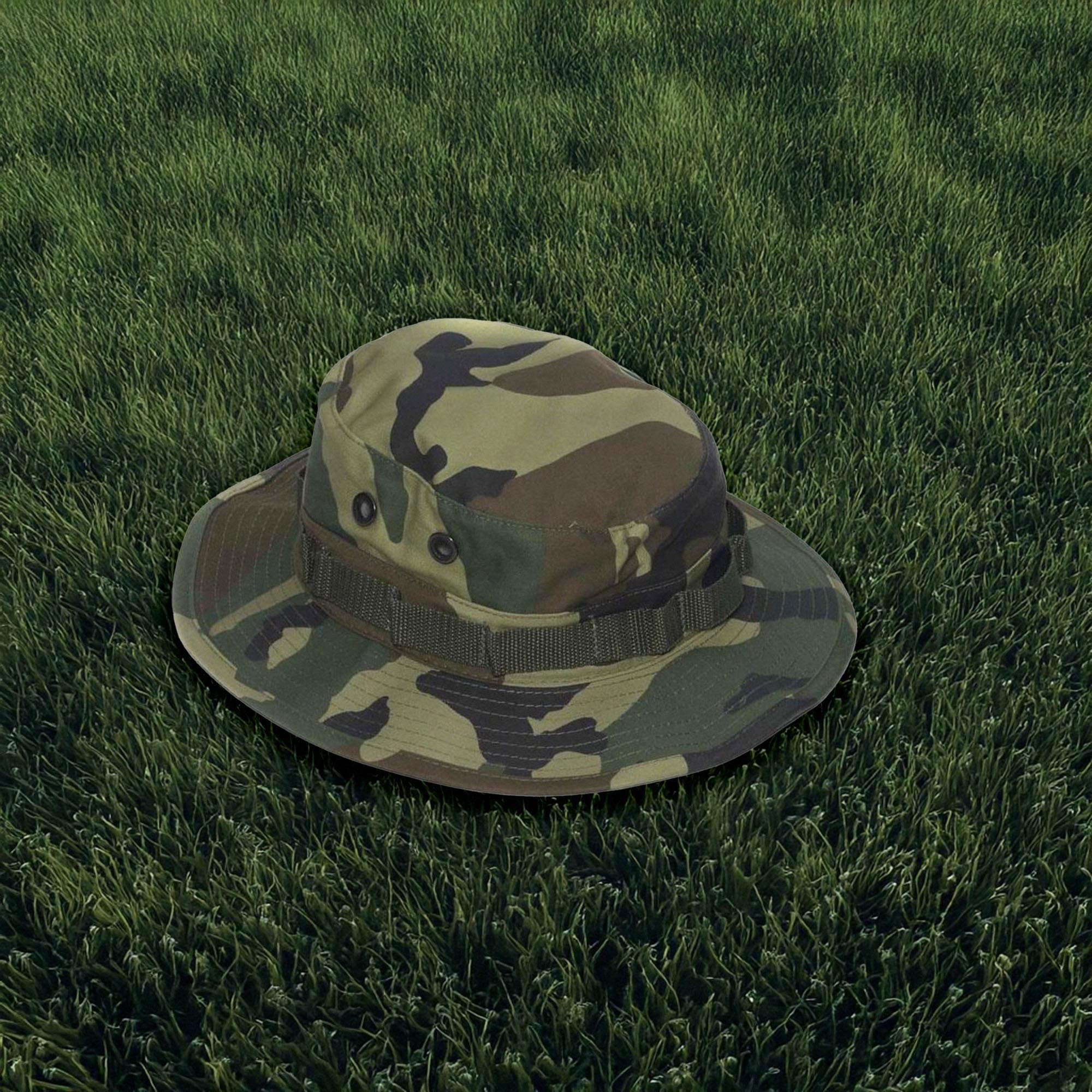 Combat Hero Camouflage Hat Costume Accessory