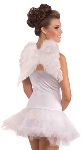 White Costume Feather Angel Wings