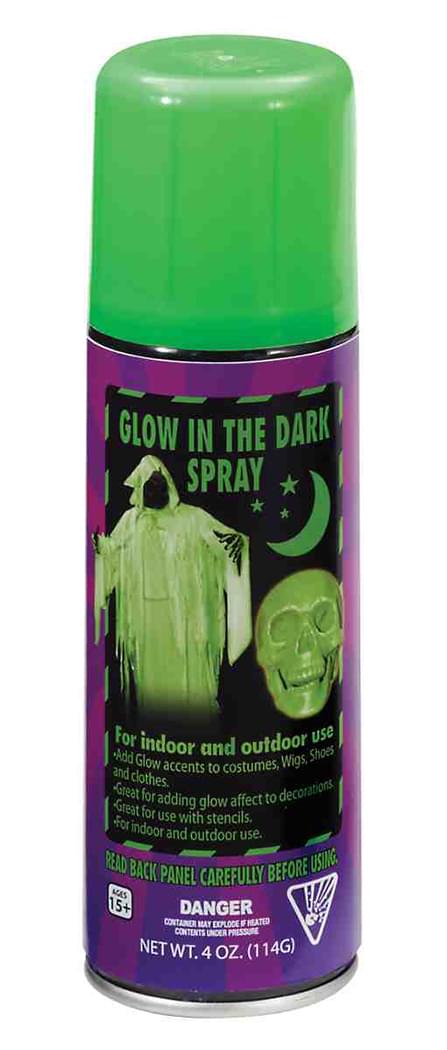 Glow In The Dark Costume Spray Can 4oz