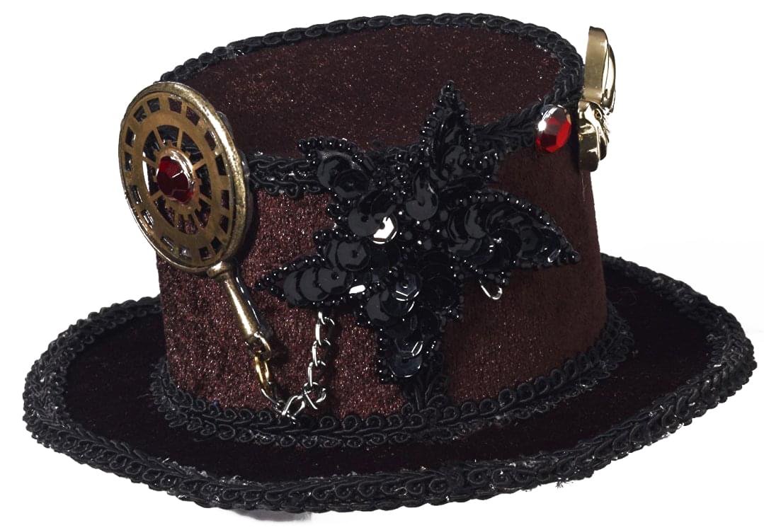 Steampunk Mini Costume Top Hat