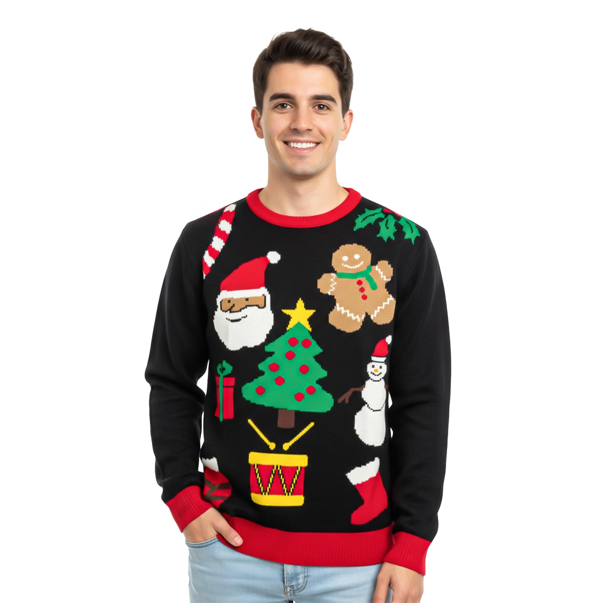 Ugly Christmas Icon Adult Sweater