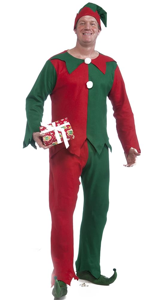 Toy Shop Elf Costume Adult Men