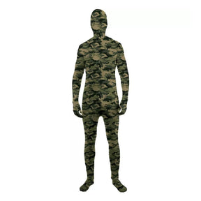 Disappearing Man Invisible Costume Jumpsuit Child: Camo