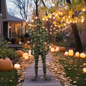 Disappearing Man Invisible Costume Jumpsuit Child: Camo
