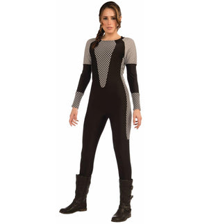Survival Suit Jump Suit Black/Gray Adult Costume