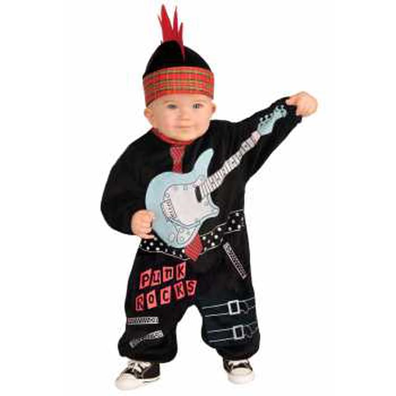 Punk Rock Baby Boy Infant Costume