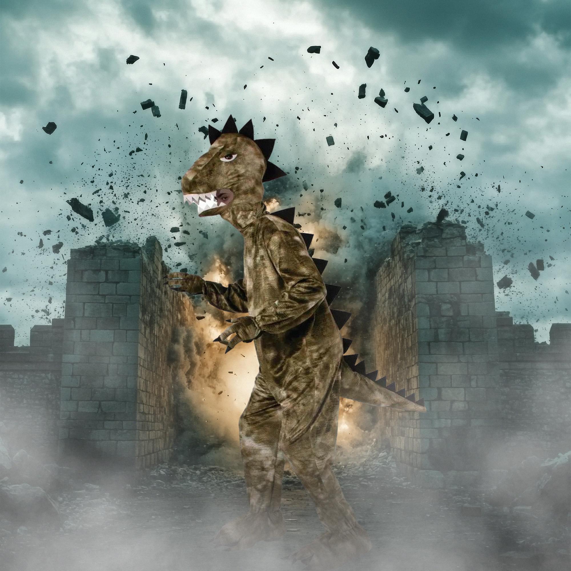 Dinosaur Mascot Adult Costume