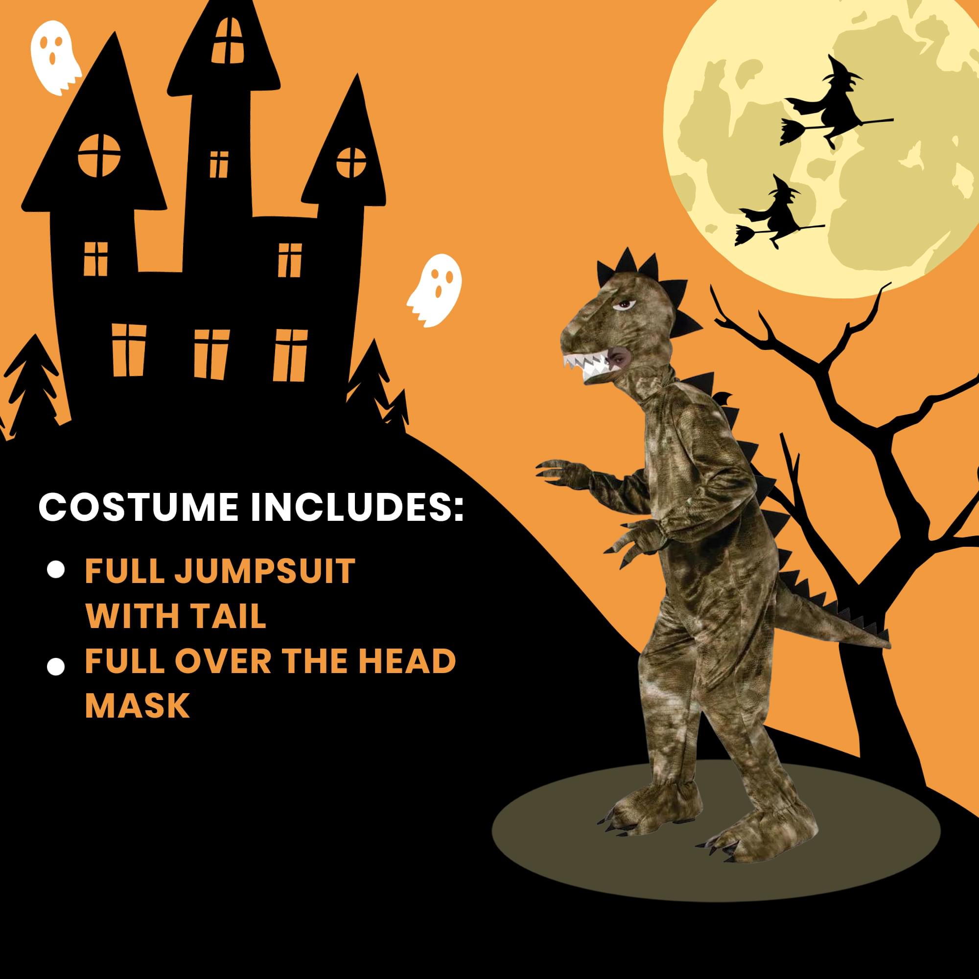 Dinosaur Mascot Adult Costume