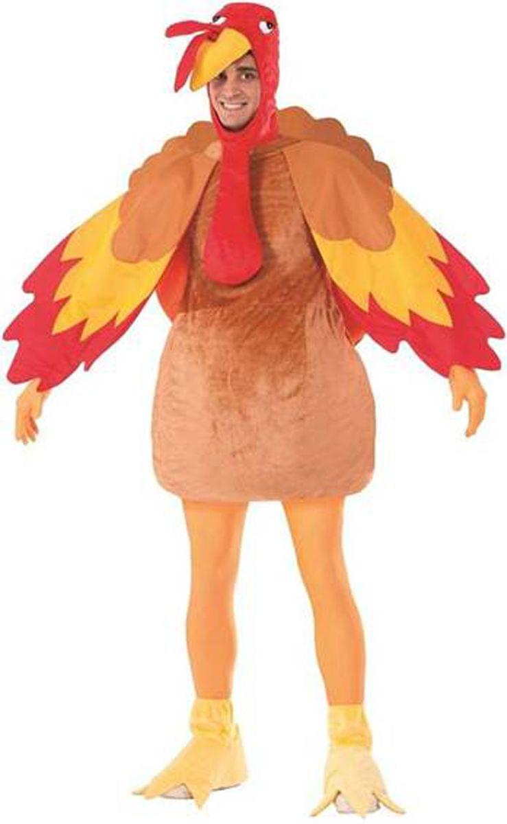 Gobbles The Turkey Adult Mascot Costume