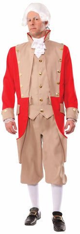 British Red Coat Adult Costume