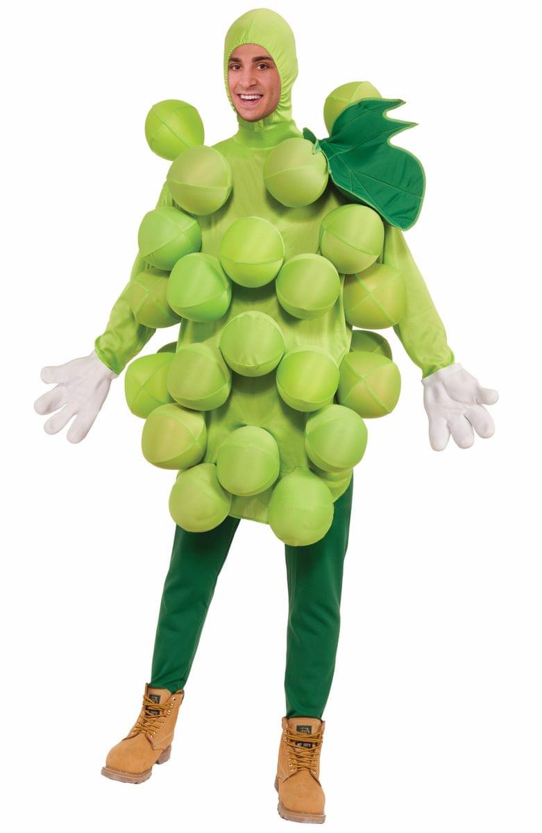 Green Grapes Adult Costume One Size Fits Most