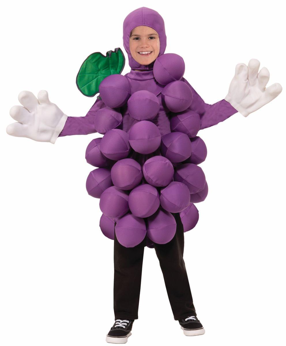Purple Grapes Child Costume One Size Fits Most