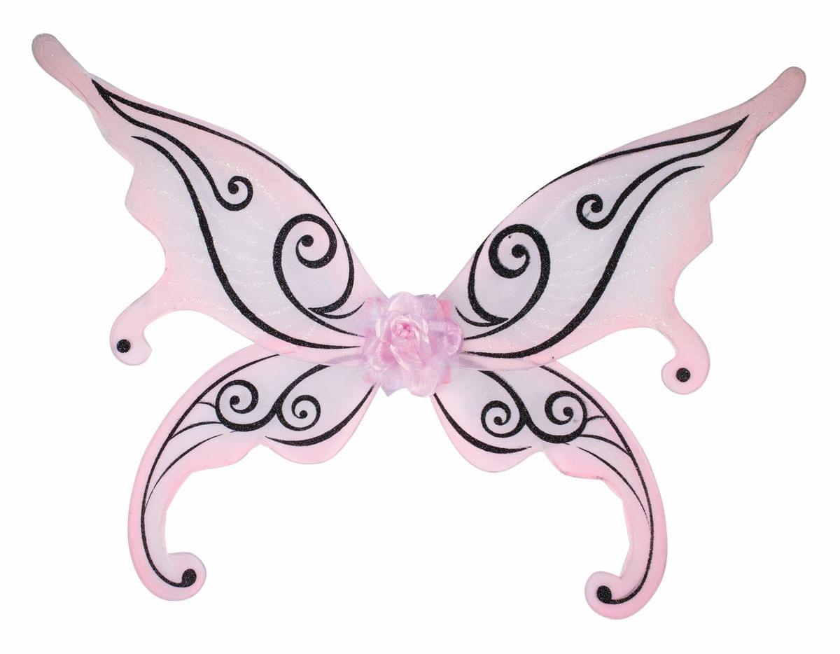 Pink Fairy Adult Costume Wings