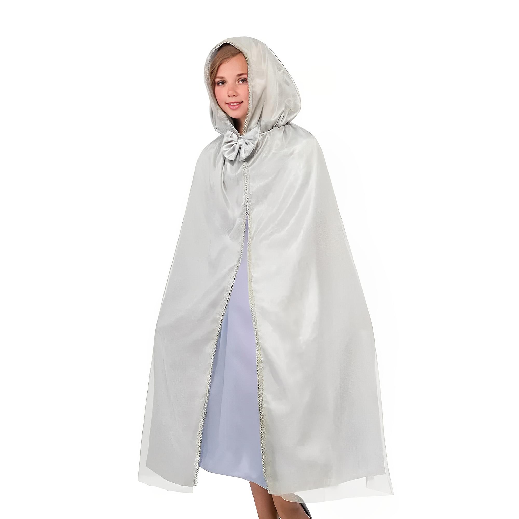 Royal Princess Silver Costume Cape Child Standard