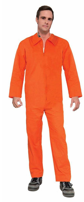 Orange Prisoner Jumpsuit Costume Adult
