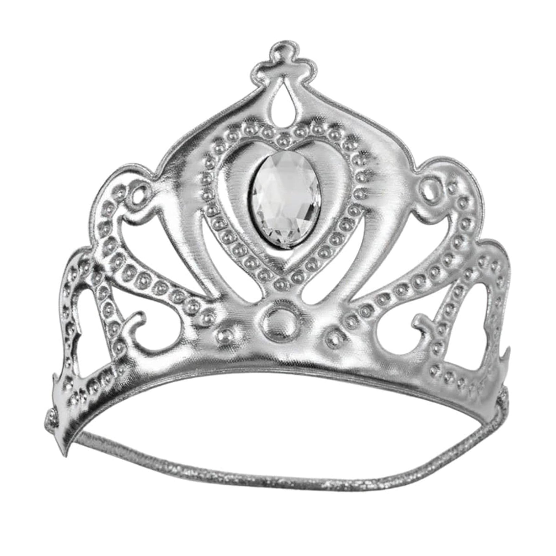 Royal Queen Costume Tiara Silver