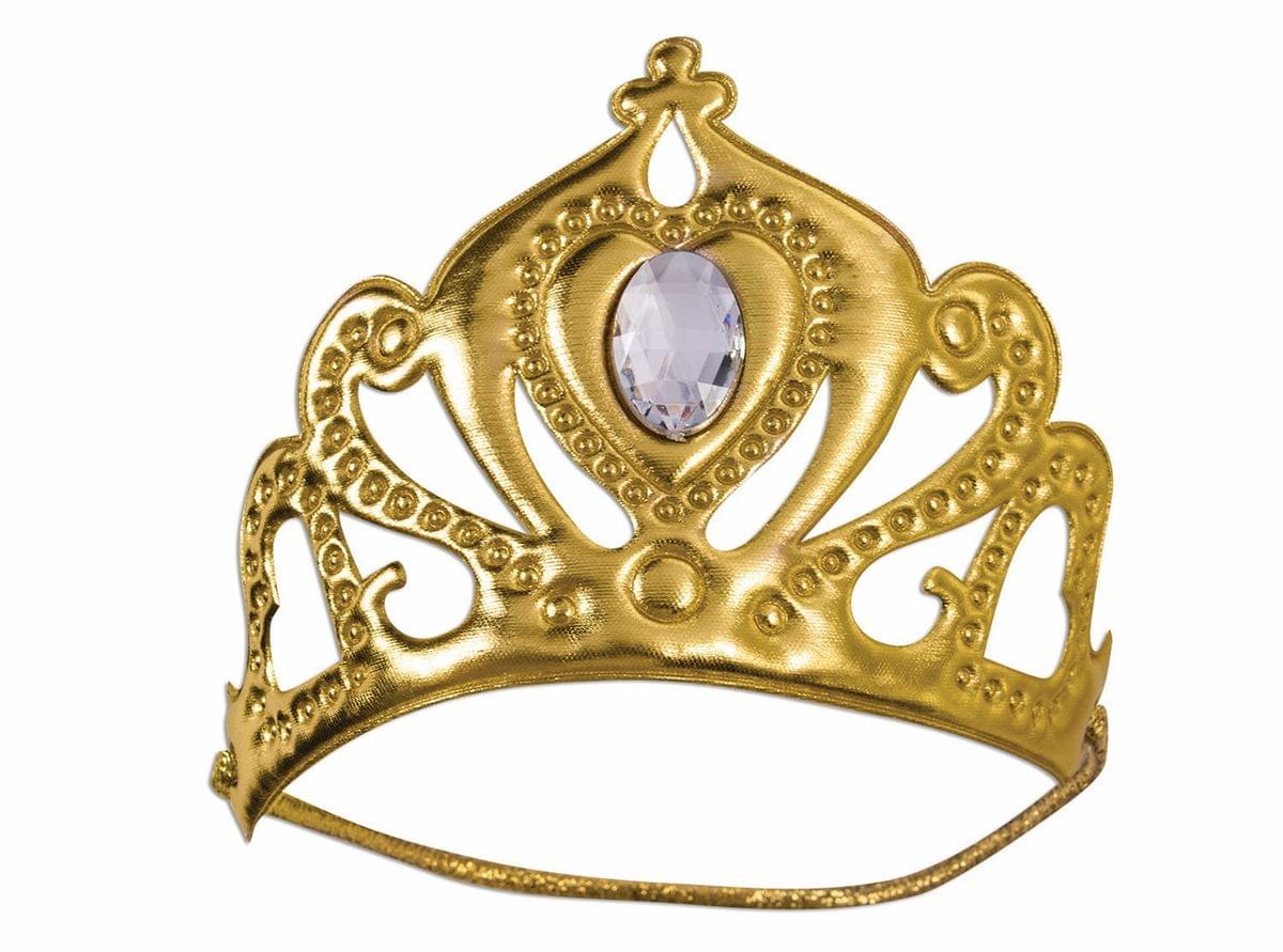 Royal Queen Costume Tiara Gold