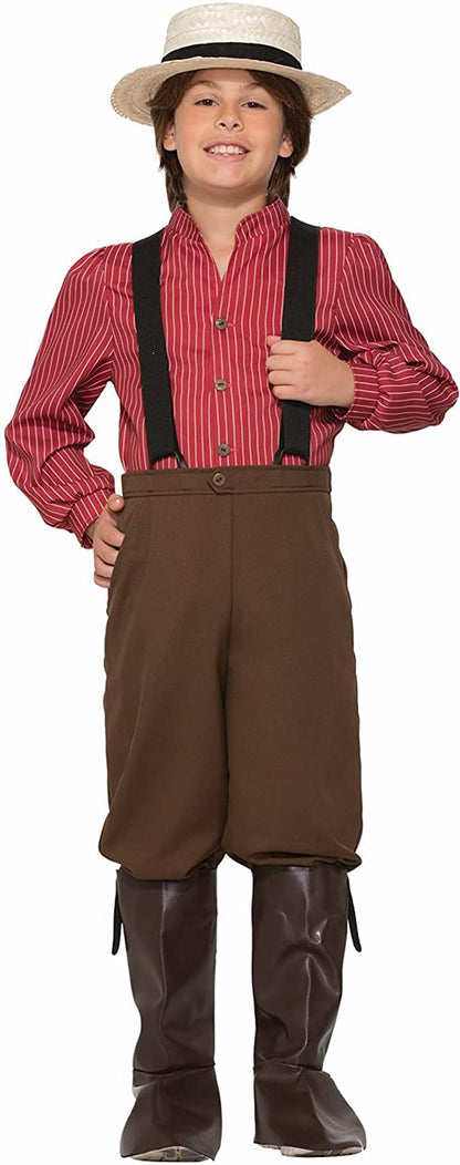 Pioneer Boy Costume Child