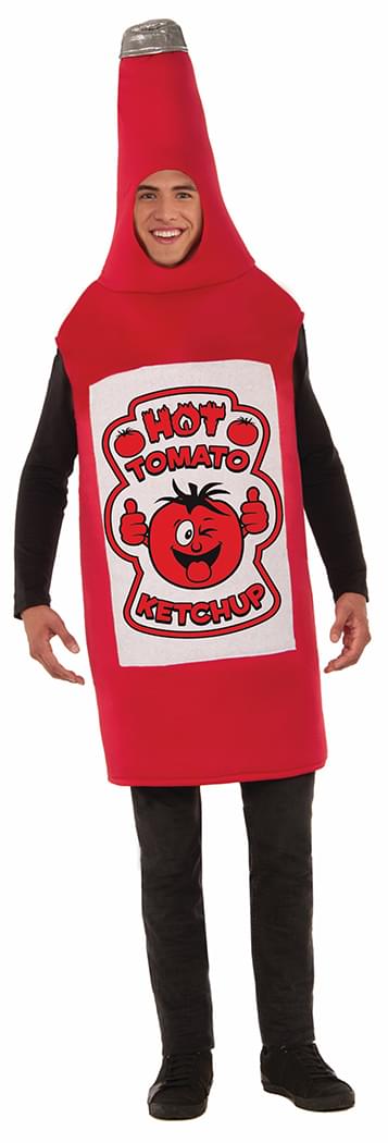Ketchup Bottle Costume Adult Men