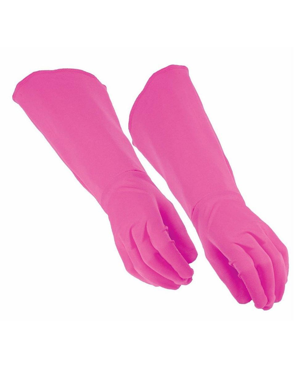 Superhero Pink Gauntlet Costume Gloves Adult