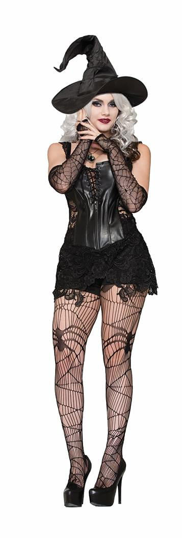 Spider Web Costume Arm Sleeves Adult Women