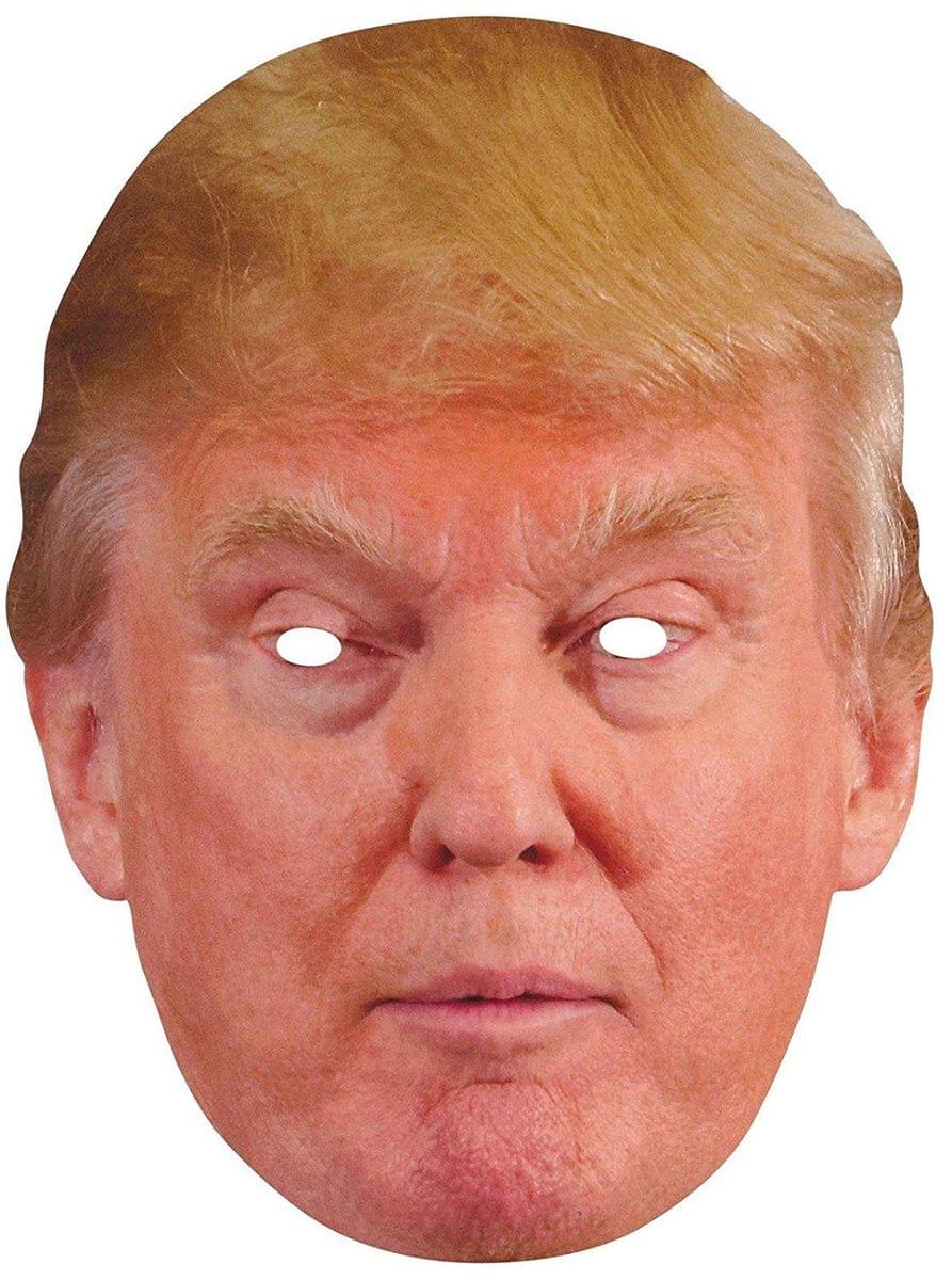 Donald Trump Paper Cardboard Adult Costume Mask