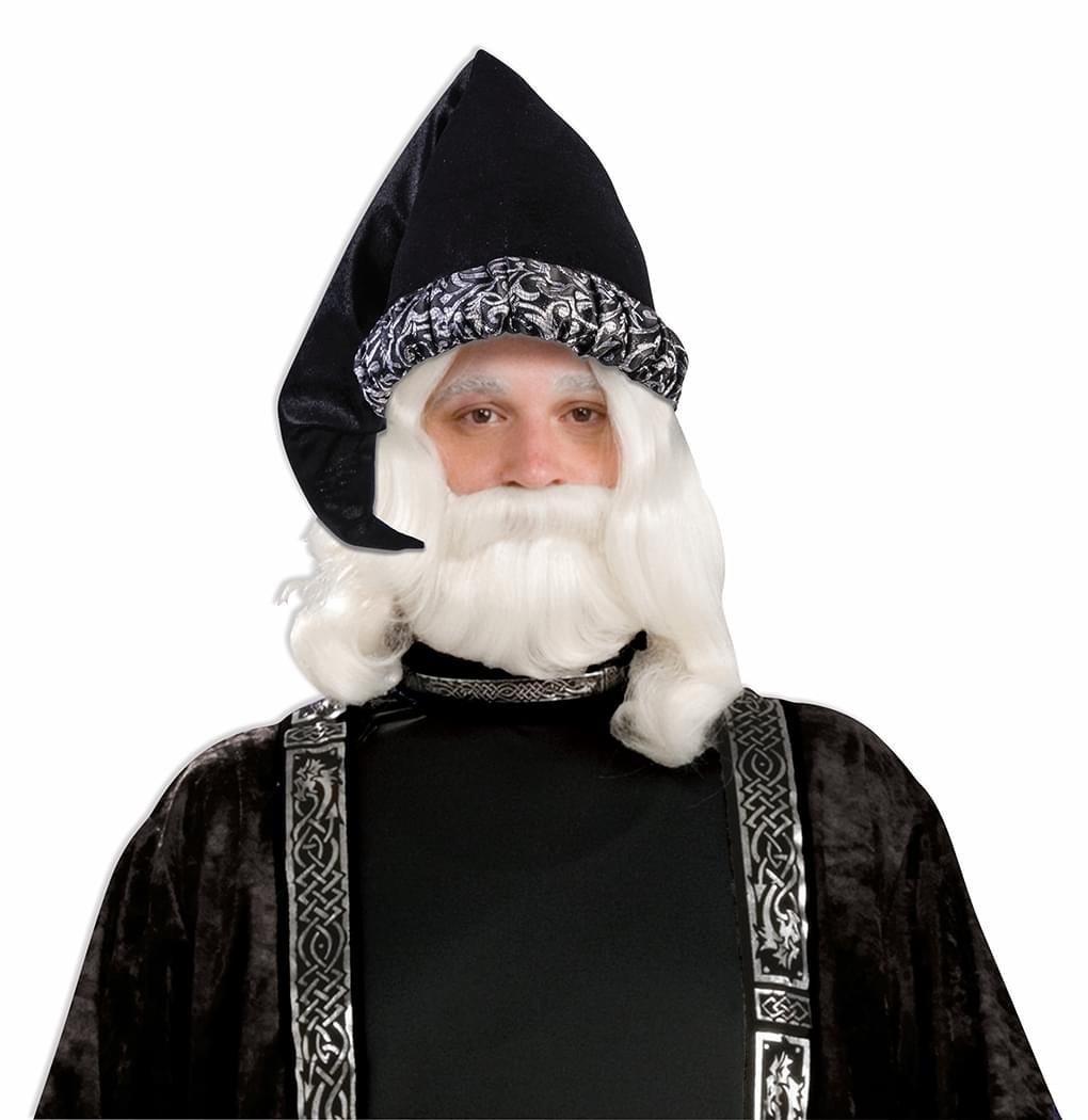 Deluxe Wizard Costume Hat Adult Men