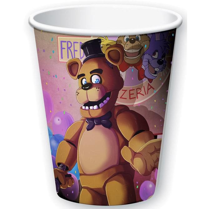 Five Nights At Freddy's 8ct 9oz Paper Cups