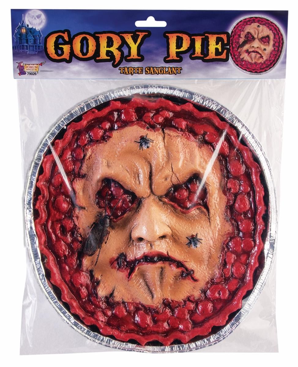 Gory Pie Face Halloween Decoration Prop