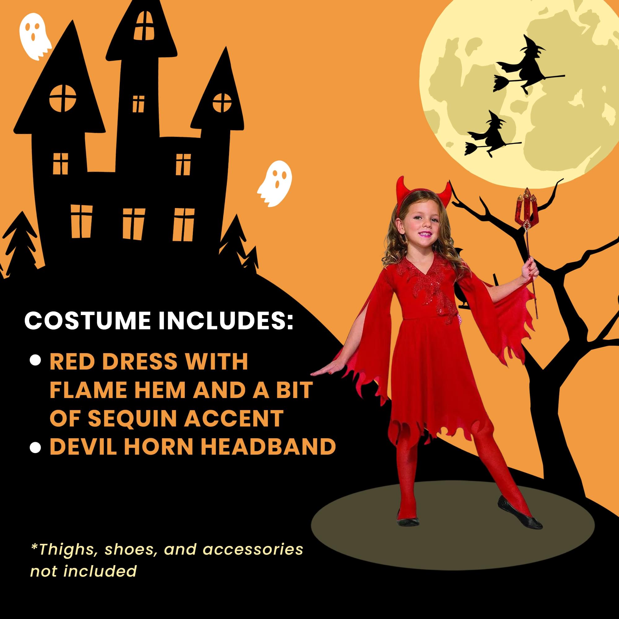 Delightful Devil Child Costume