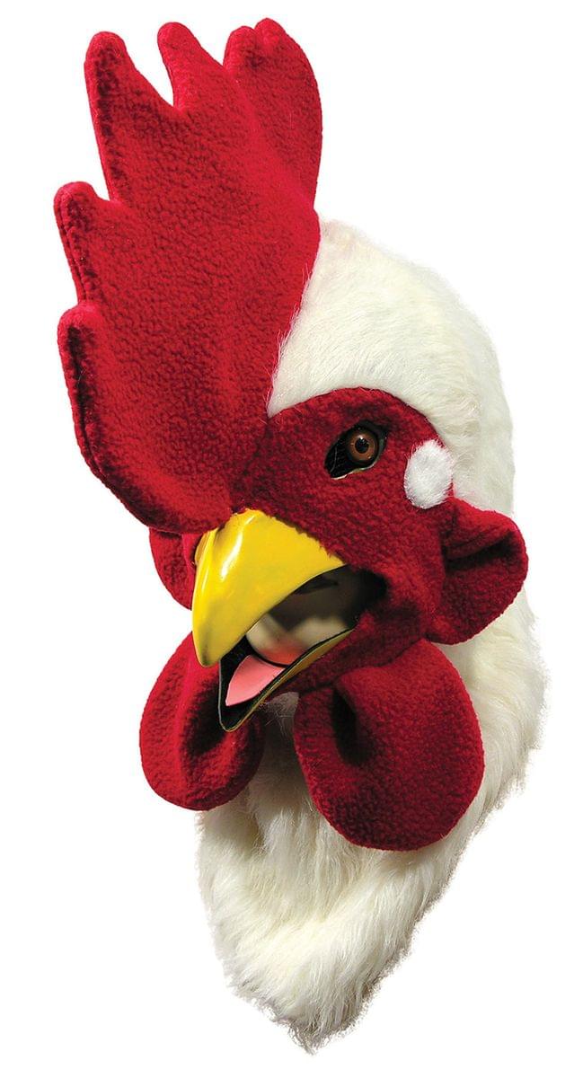 Moving Mouth Adult Mask, Rooster