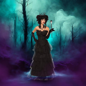 Evil Queen Women's Black Costume Skirt - Standard