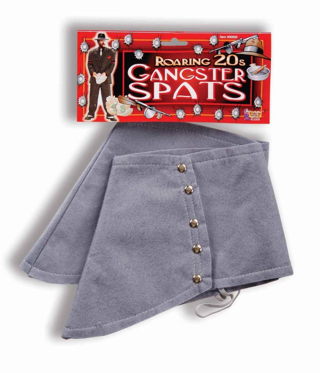 Roaring 20's Gangster Costume Spats One Size Fits Most